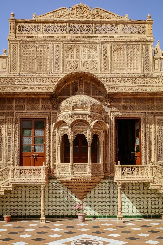 jaisalmer, nature, house, building, india, desert, wind house Luxury Travel in Rajasthan